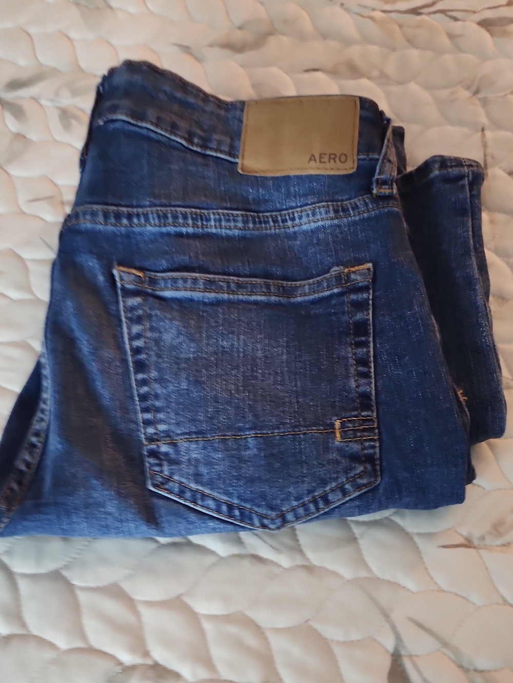 Aeropostale Men’s Dark Blue Slim Jeans